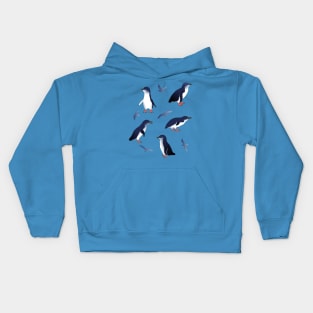 Little blue penguin Kids Hoodie